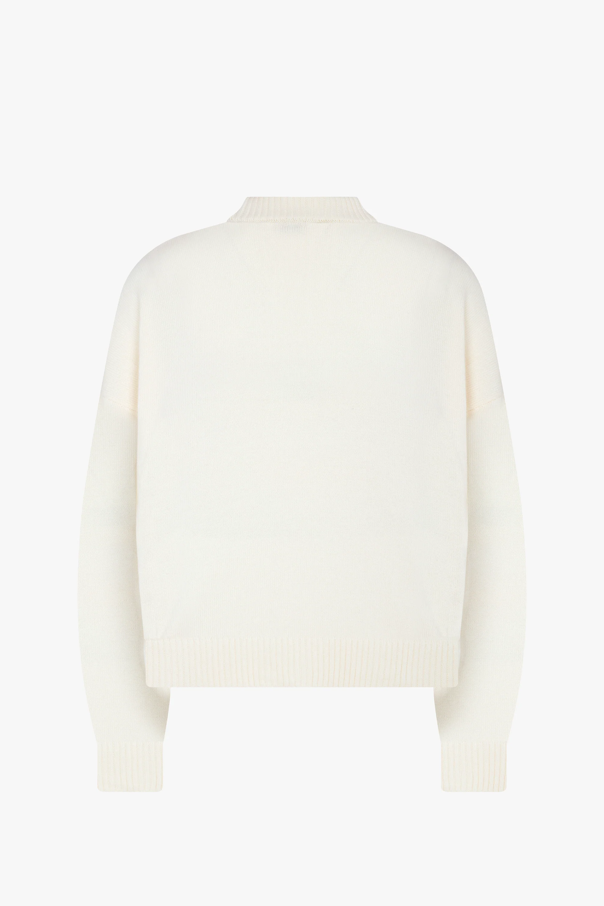 Cropped Knit Sweater - Image 6