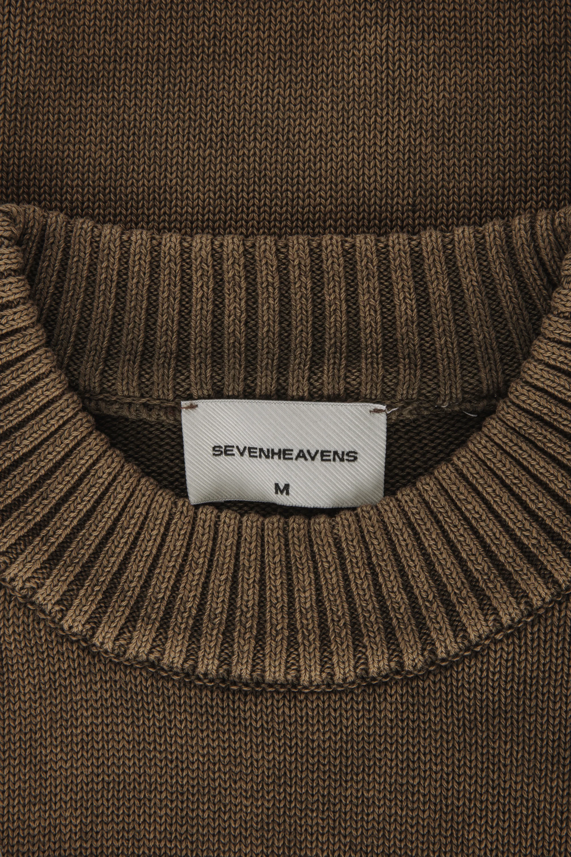 Cropped Knit Sweater - Image 7