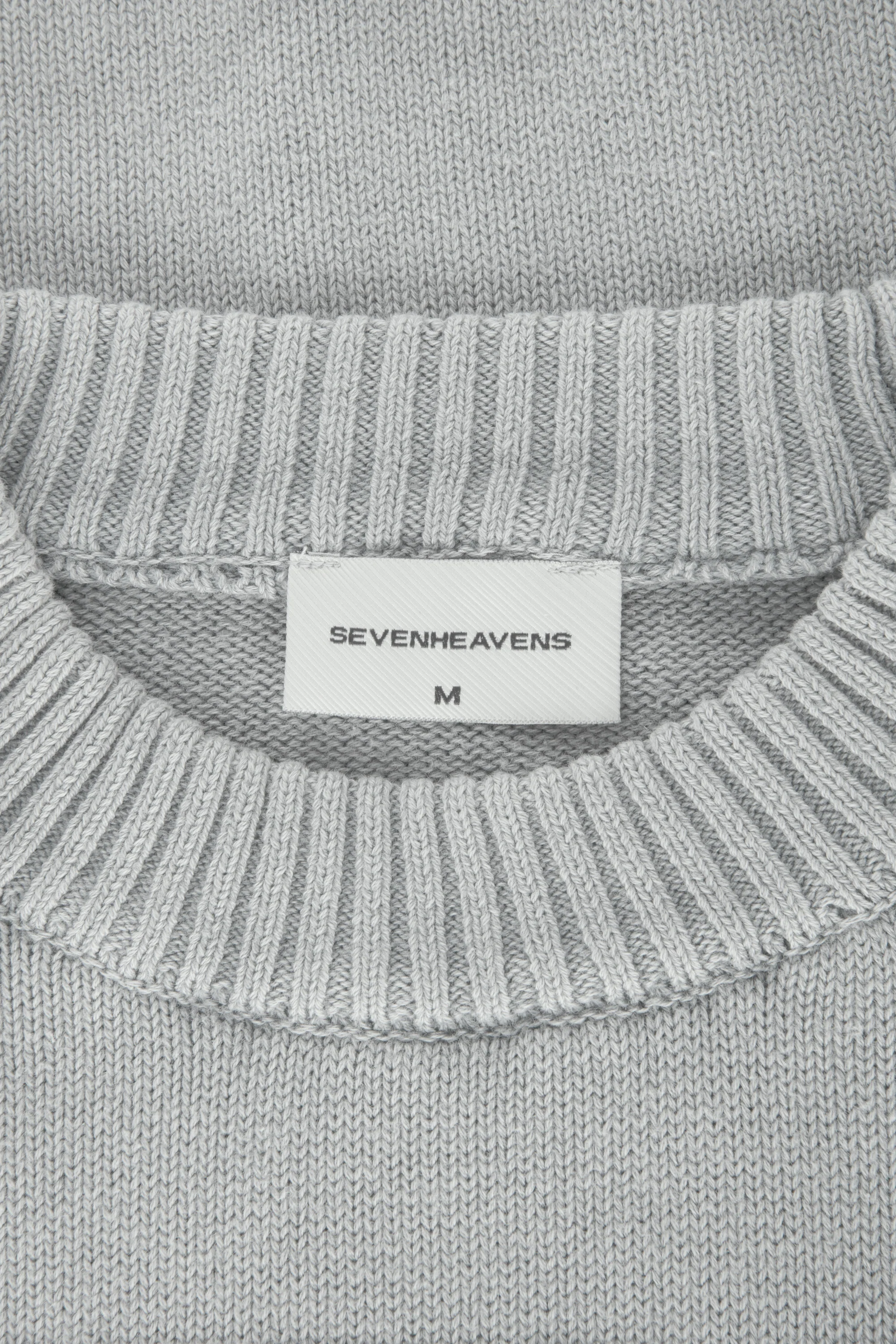 Cropped Knit Sweater - Image 7