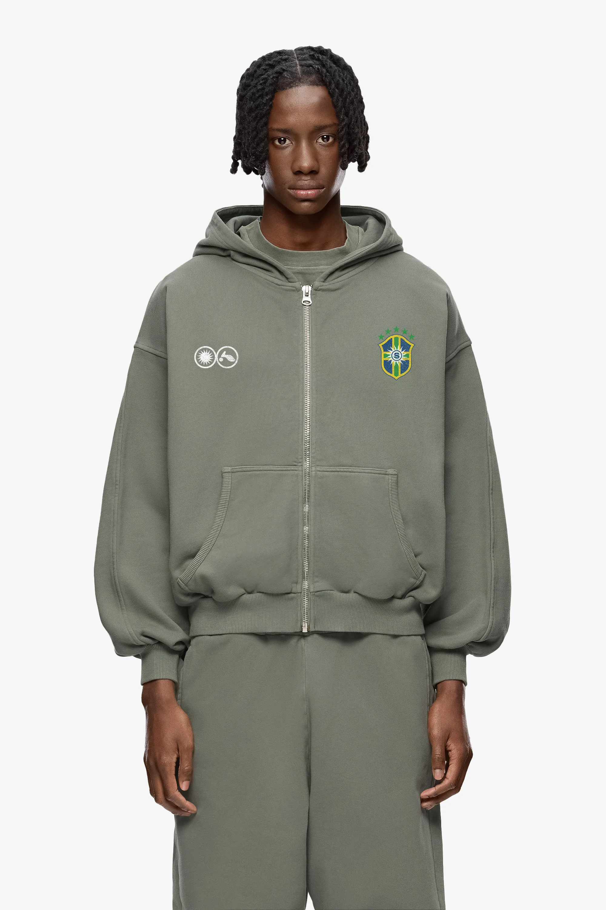 Brazilian Zip Hoodie