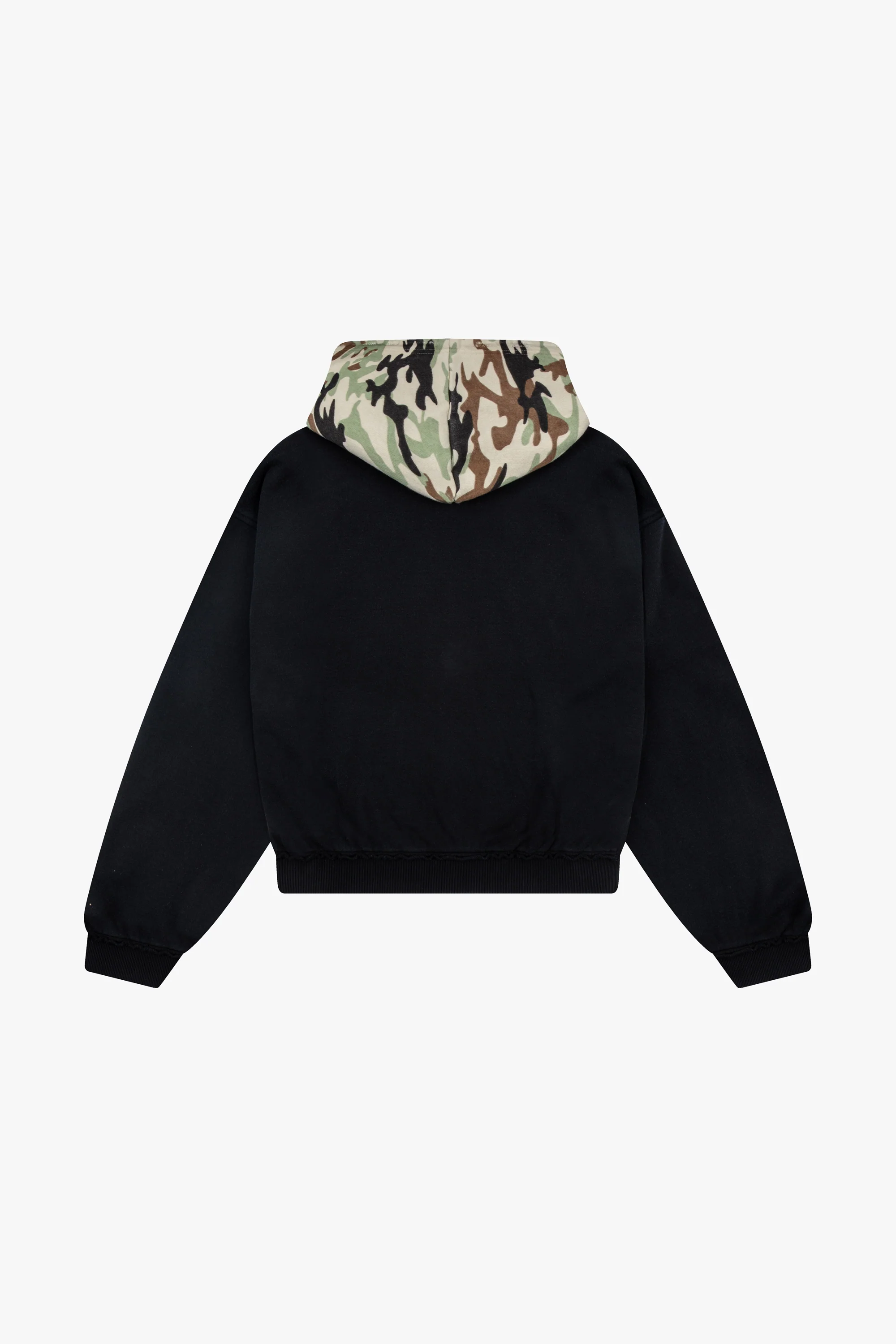 Camo Cap Zip Hoodie - Image 5