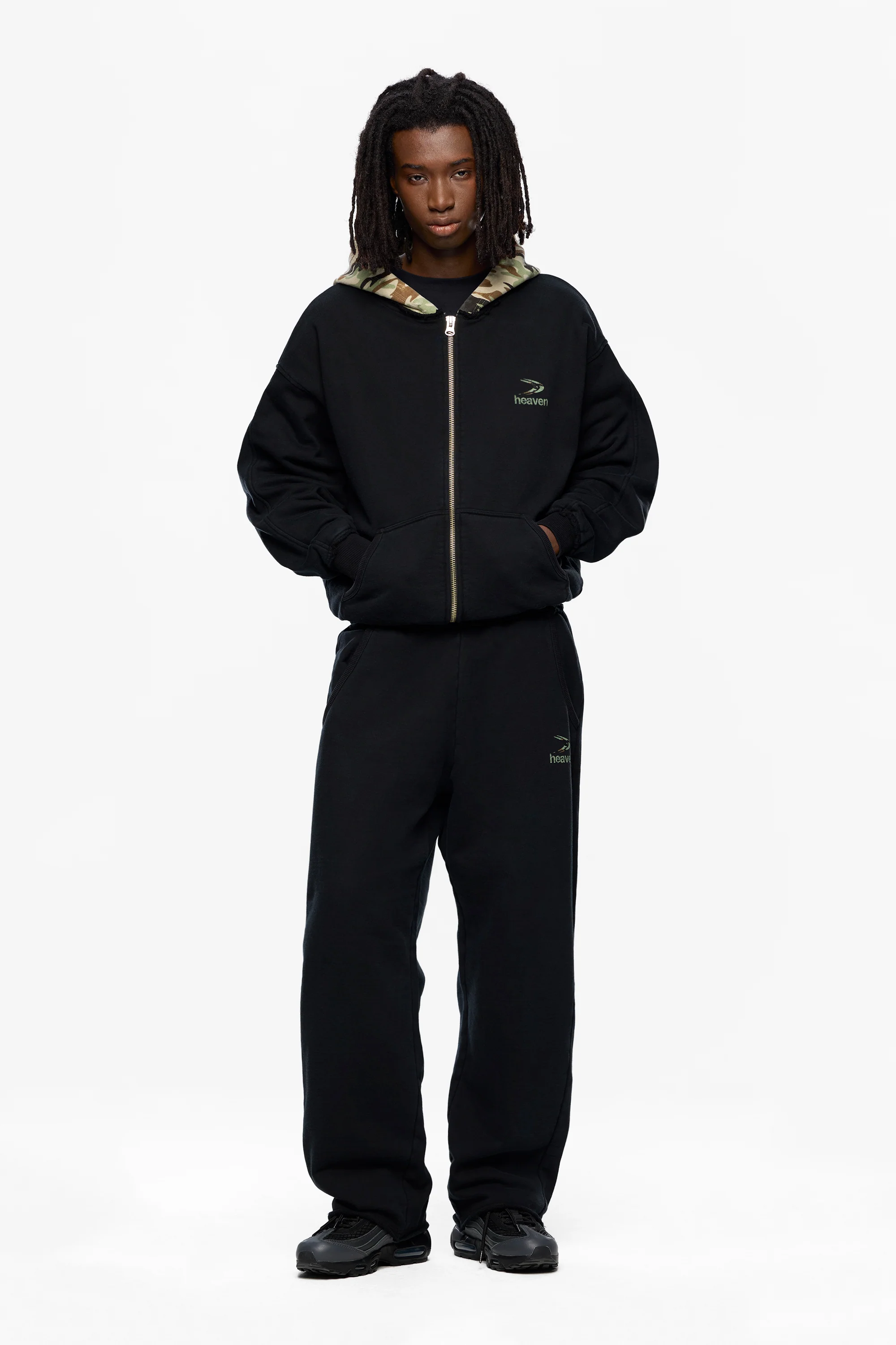 Camo Pocket Open Leg Jogger - Image 4