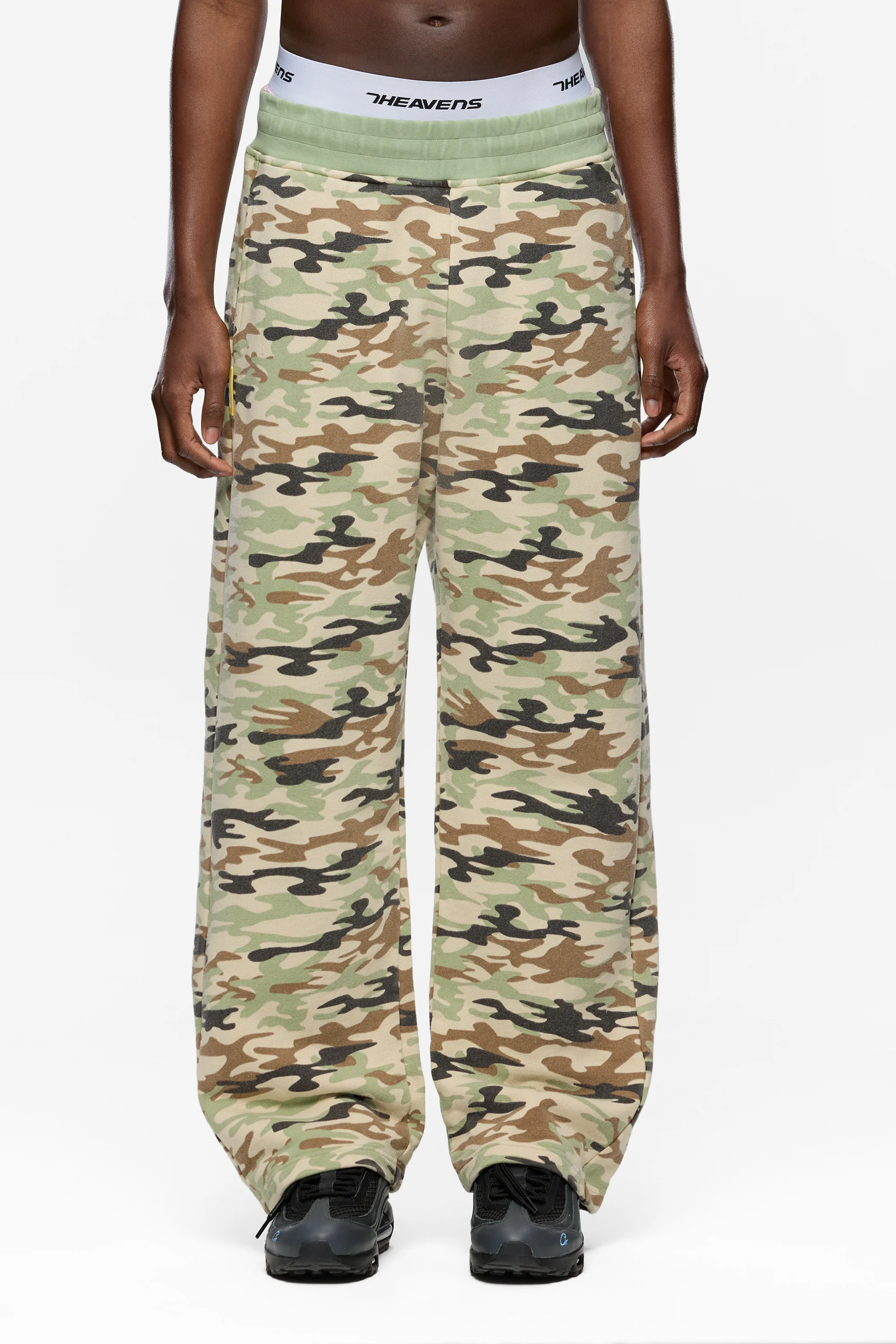 Classic Camo Open Leg Jogger