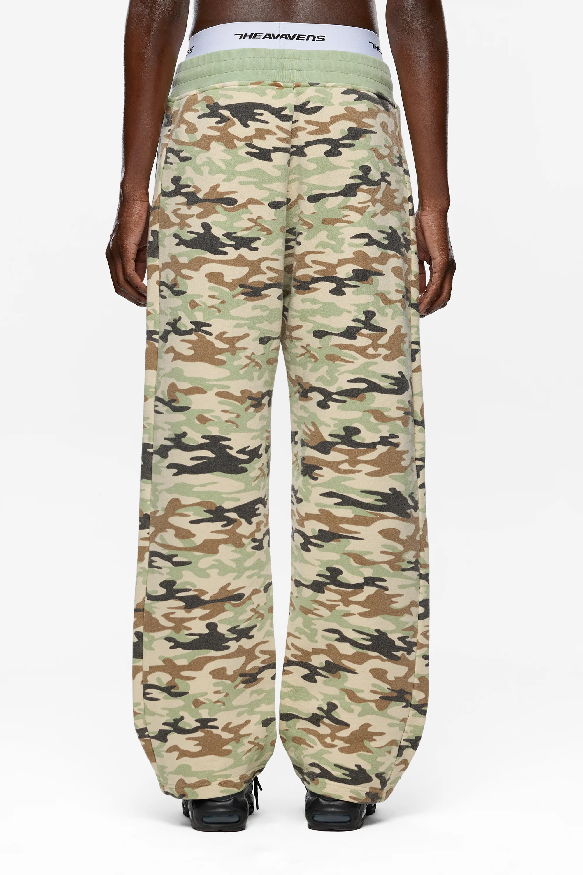 Classic Camo Open Leg Jogger - Image 3