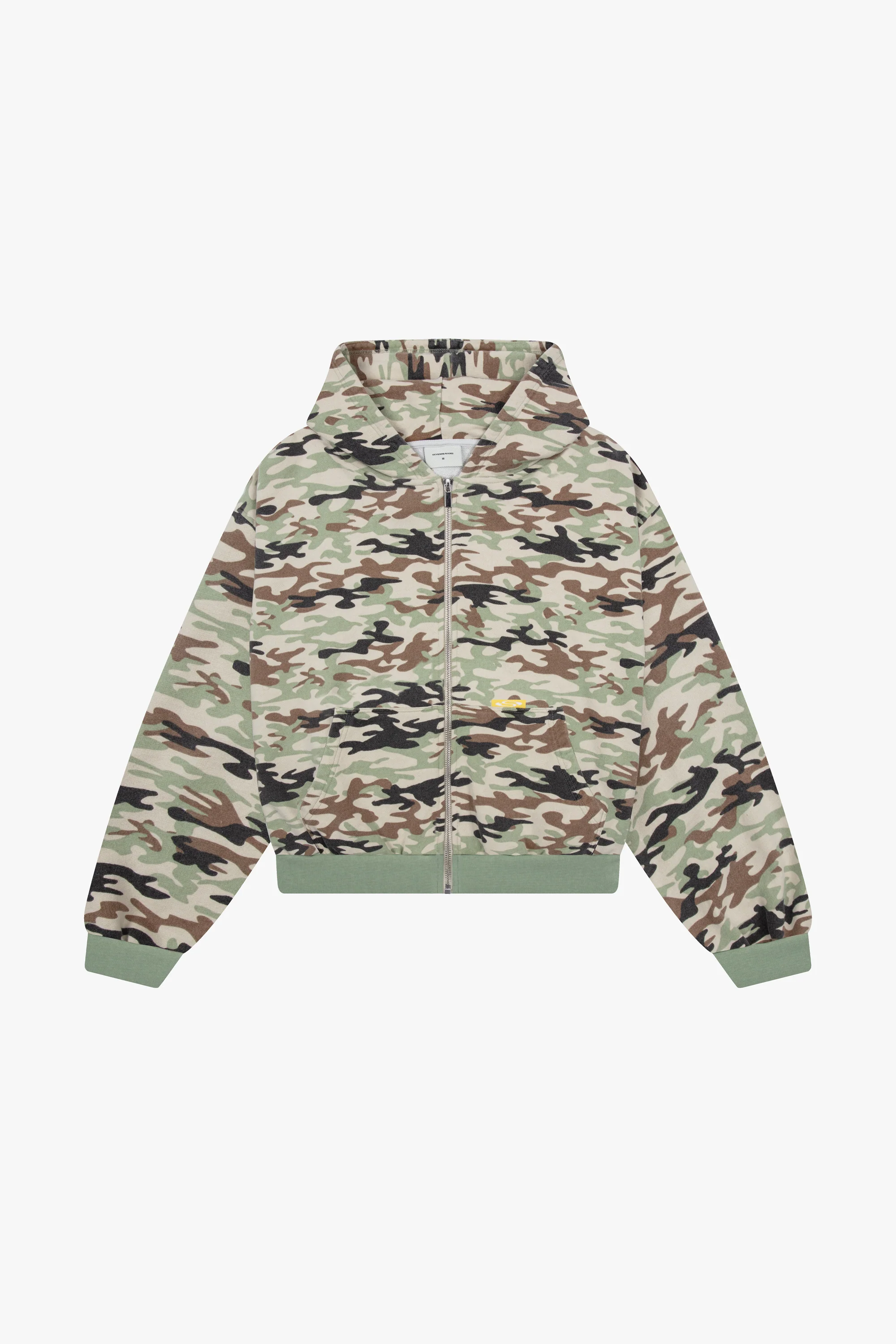 Classic Camo Zip Hoodie - Image 5