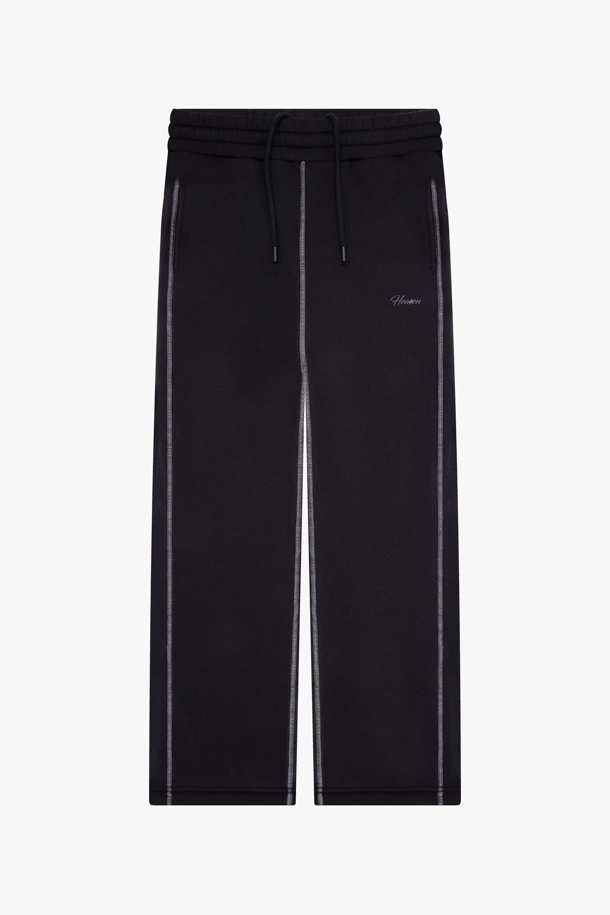 Contrast Open Leg Jogger