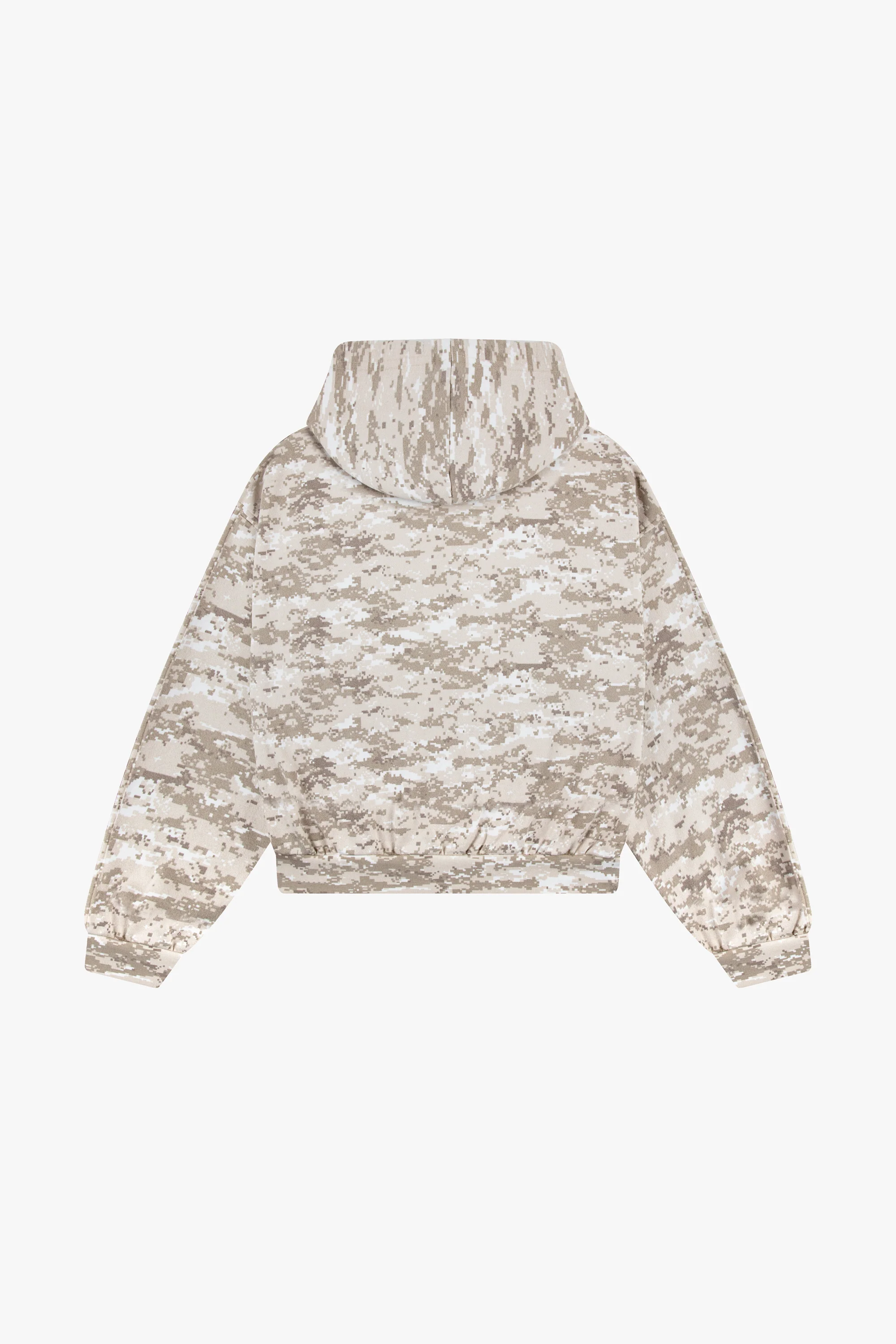 Digital Camo Blank Zip Hoodie - Image 4