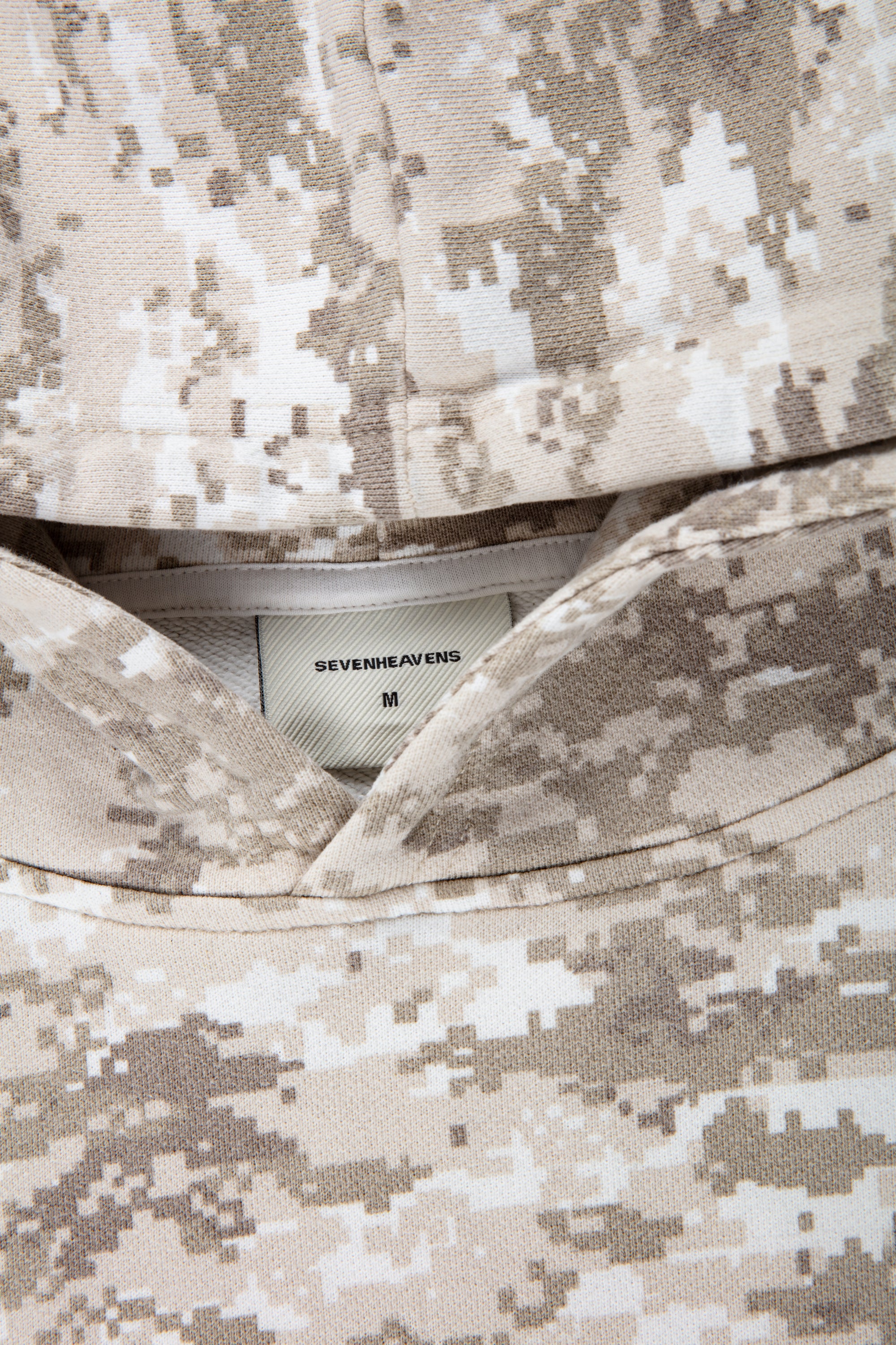 Digital Camo Blank Zip Hoodie - Image 6