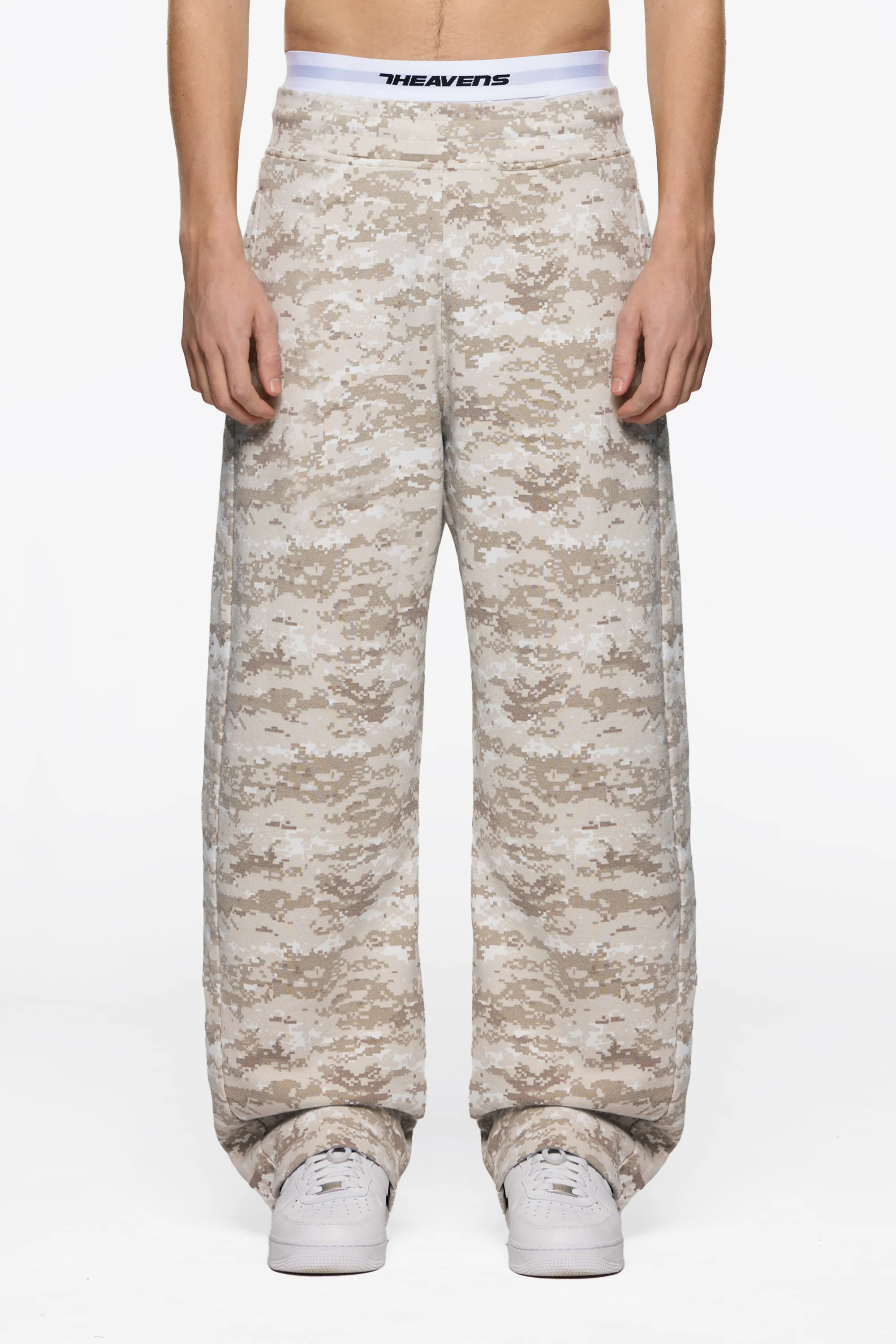 Digital Camo Open Leg Jogger
