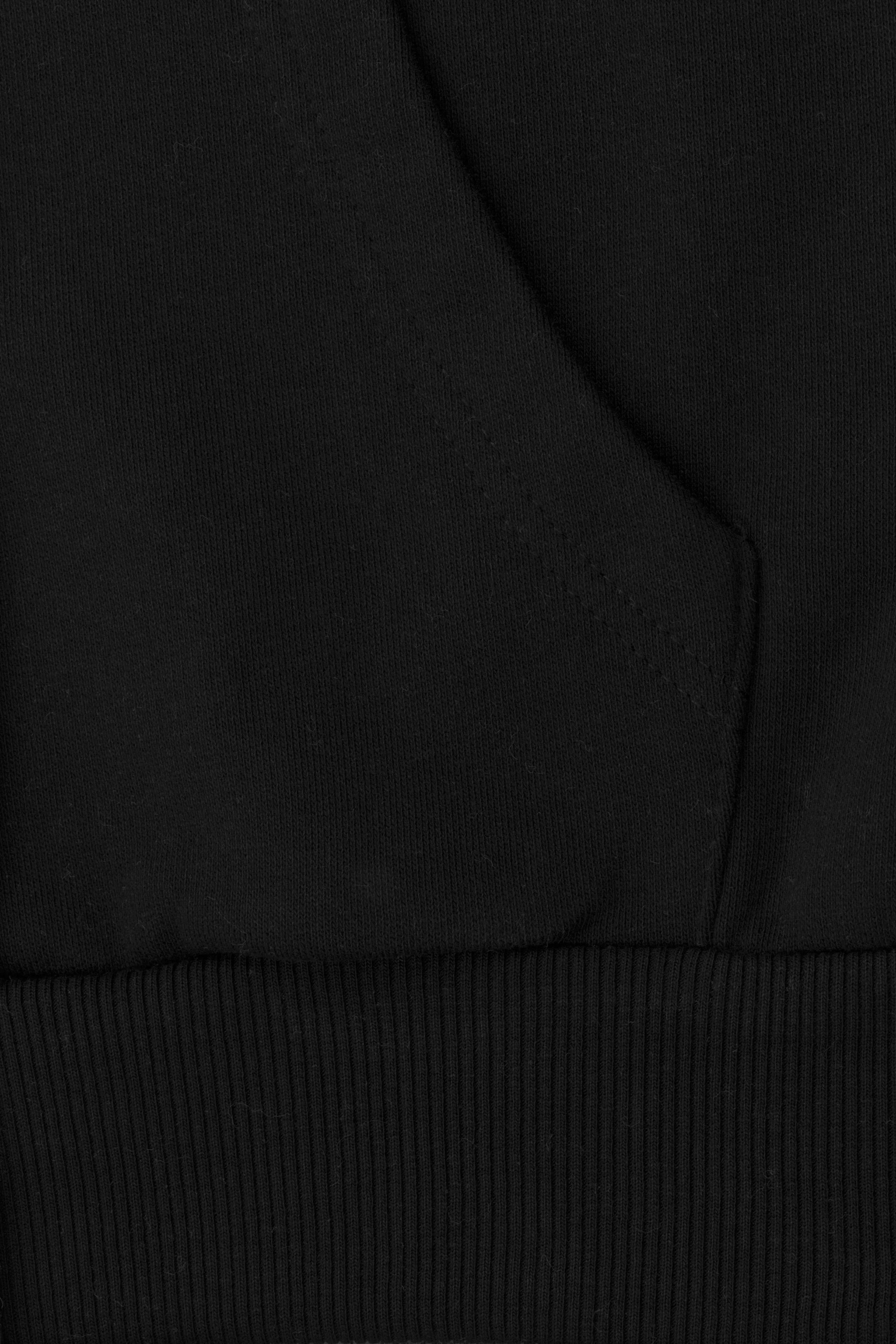 Heavy Blank Hoodie Set Black - Image 6