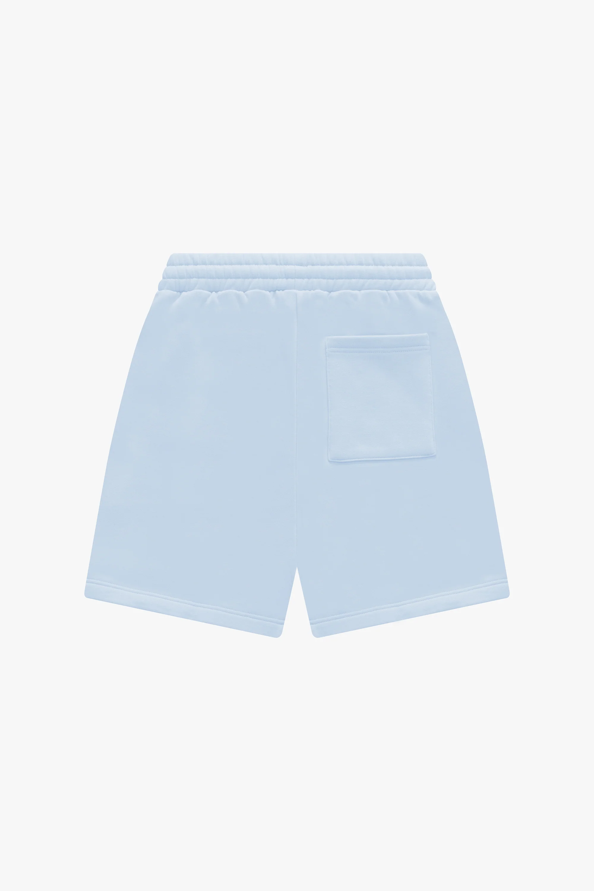 Heavy Blank Shorts Set Baby Blue - Image 3