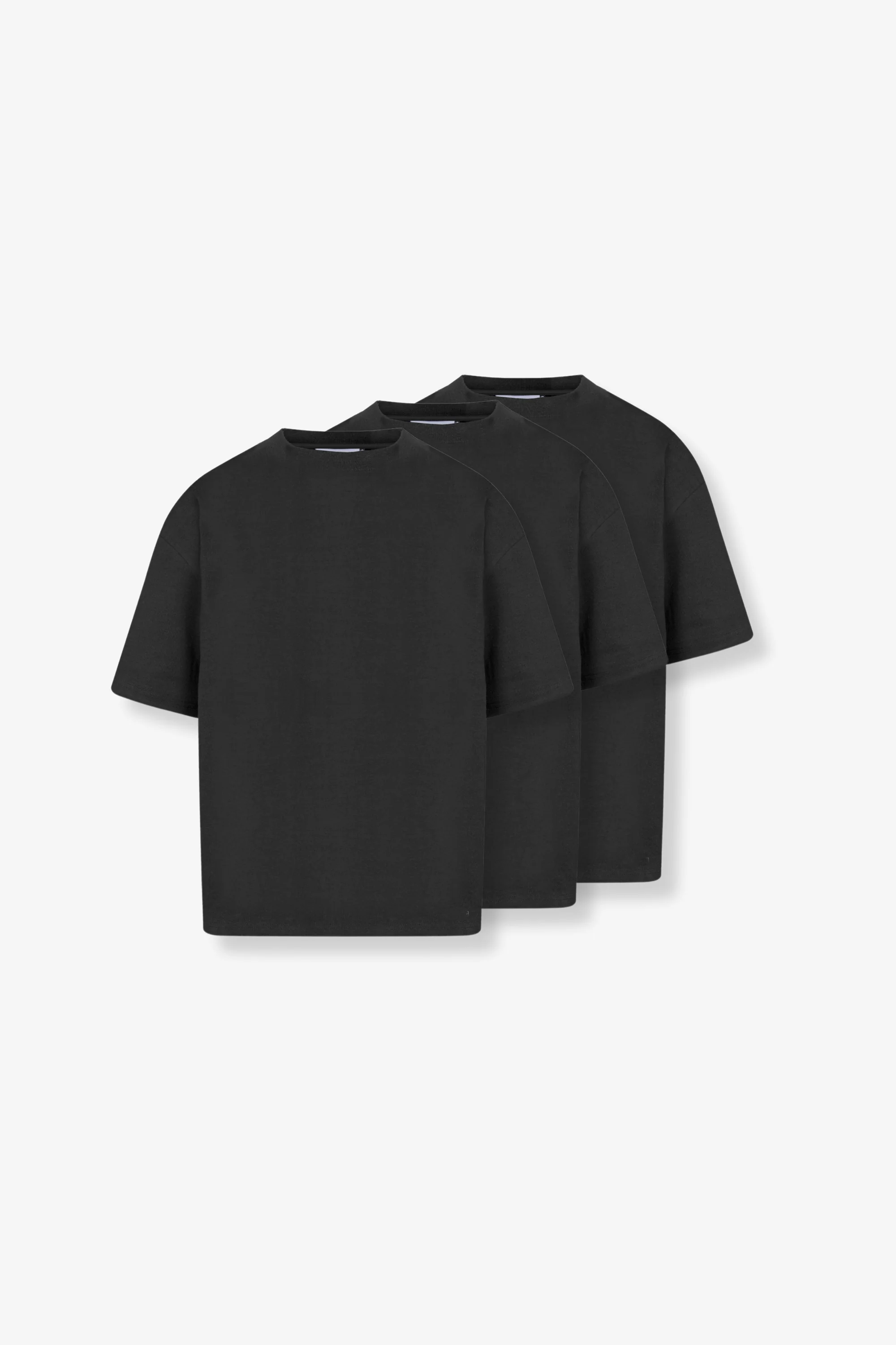 Heavy Blank T-Shirt Set Black