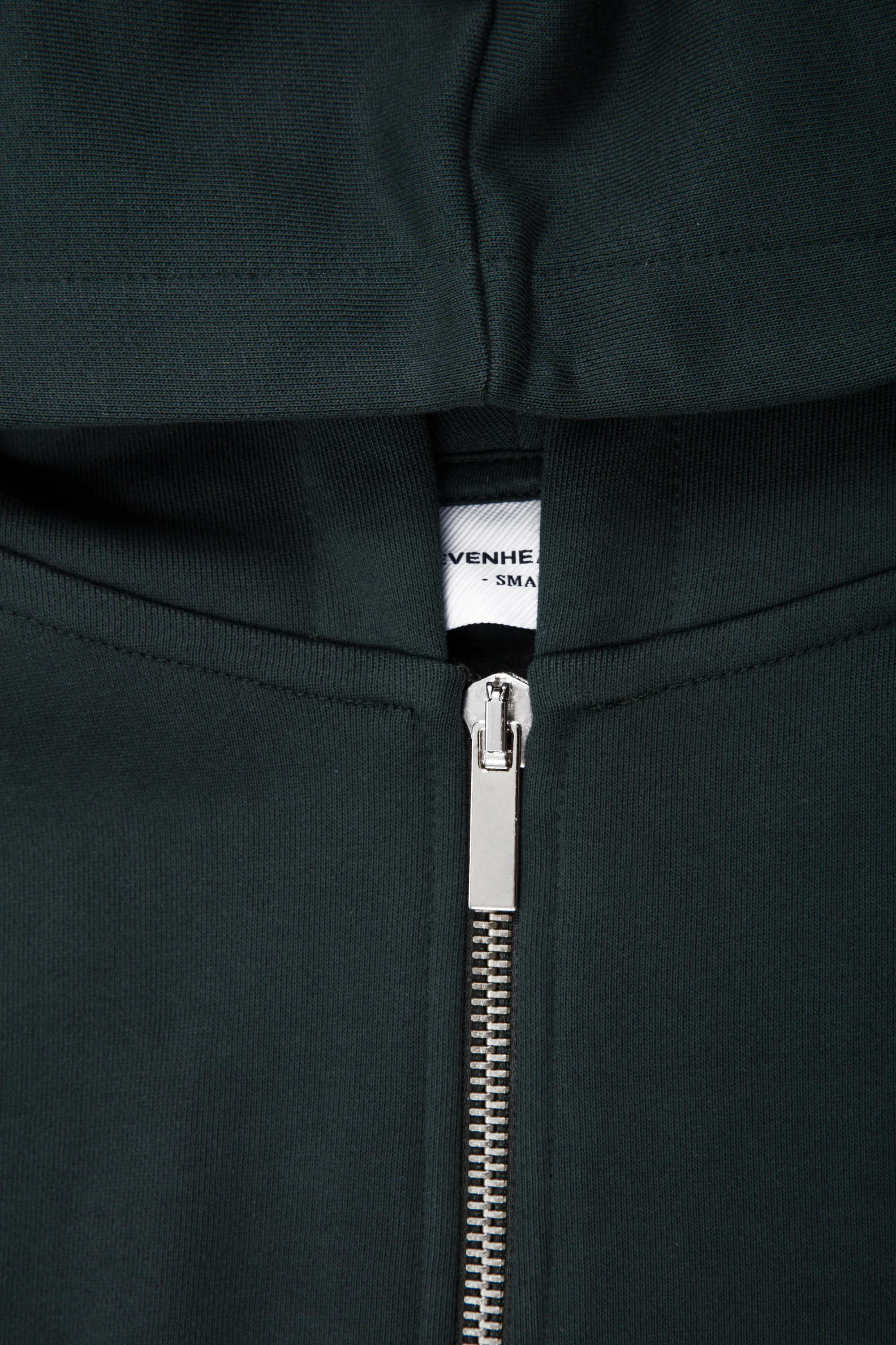 Heavy Blank Zip Hoodie - Image 3
