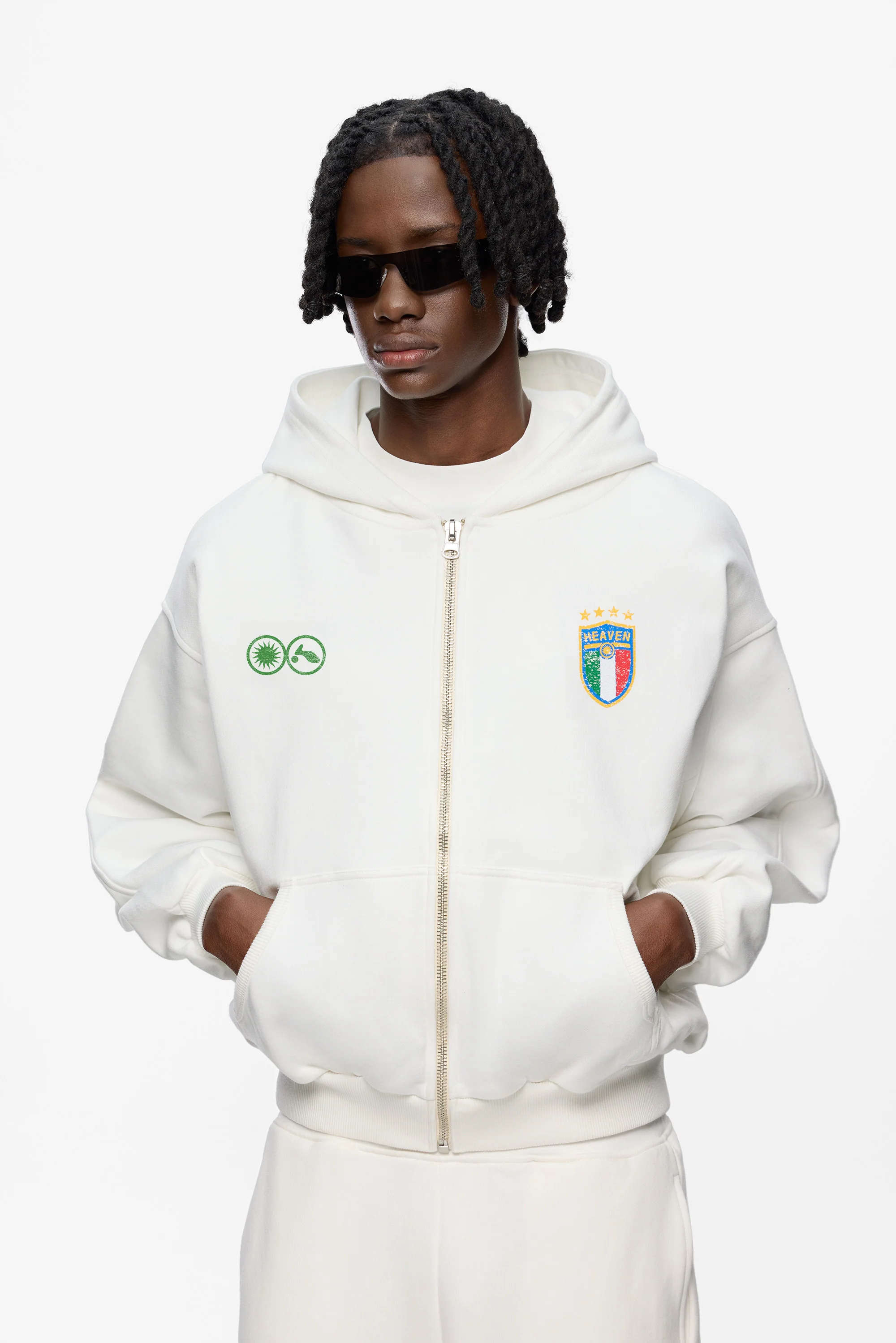 Italian Zip Hoodie - Image 3