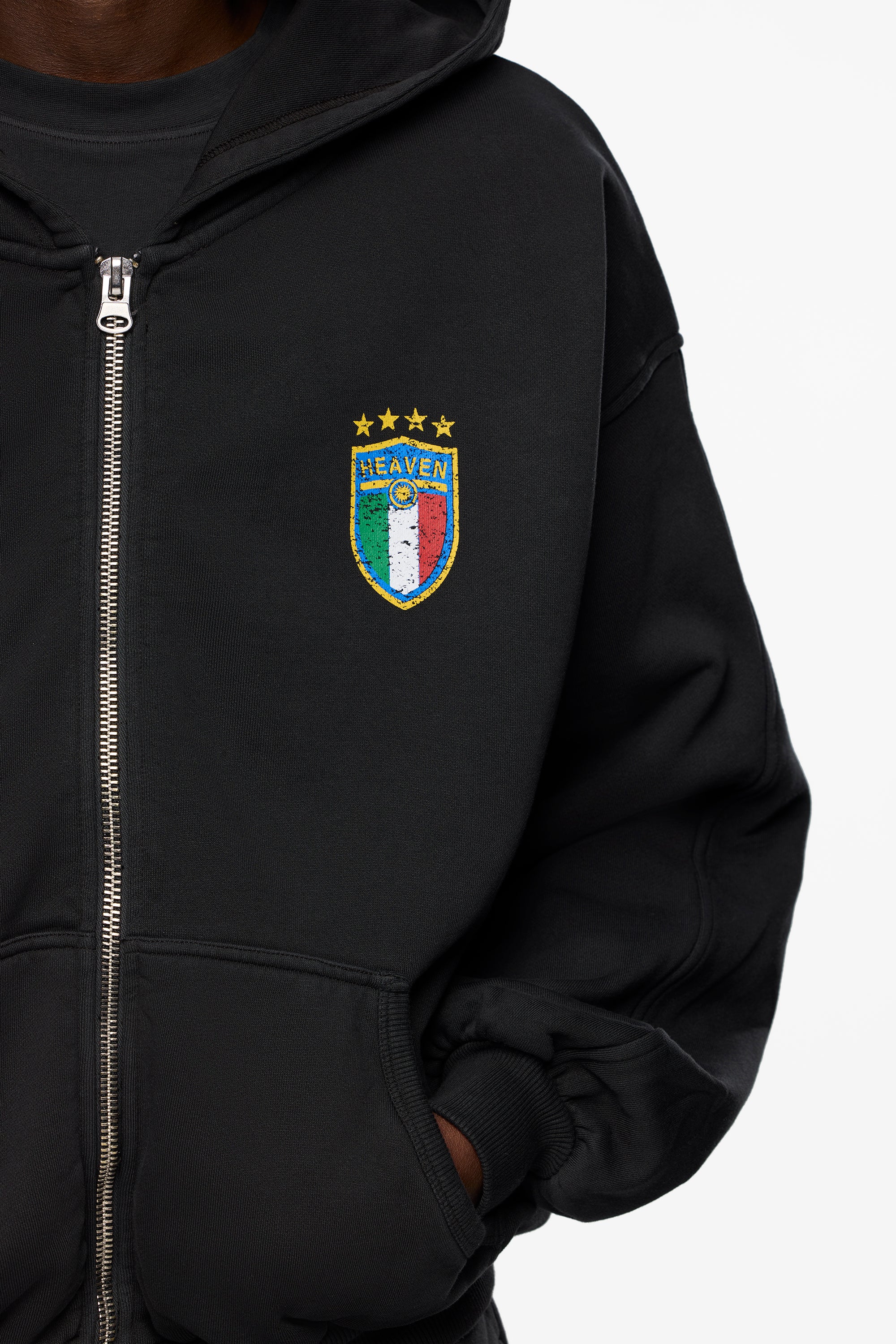 Italian Zip Hoodie - Image 3