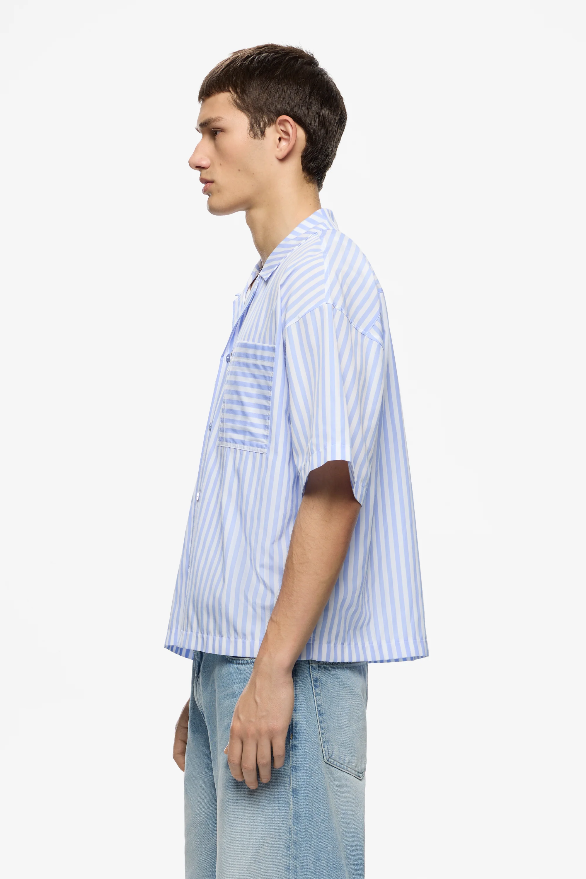 Kurzarm Hemd Striped - Image 3