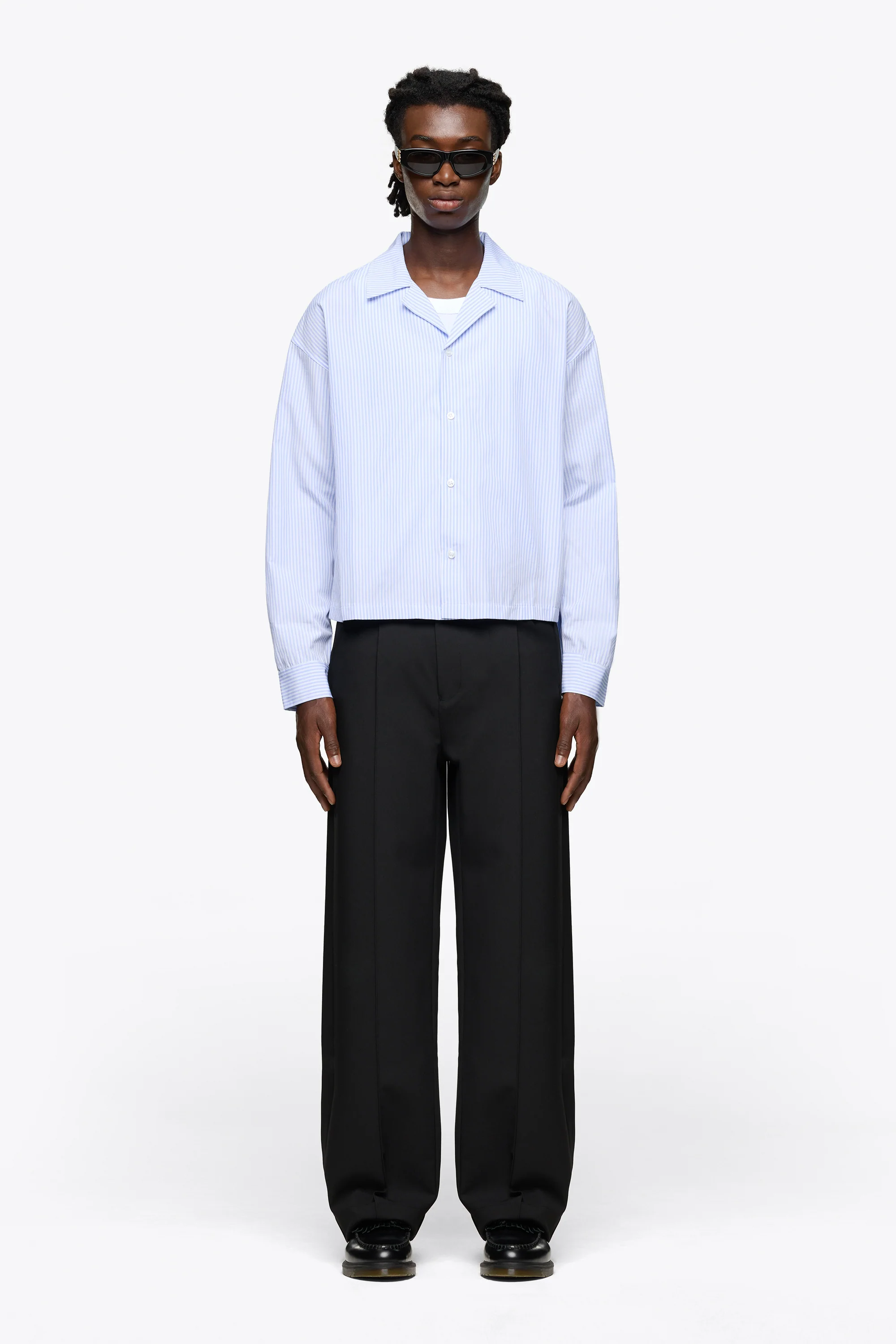 Thin Striped Shirt - Image 4