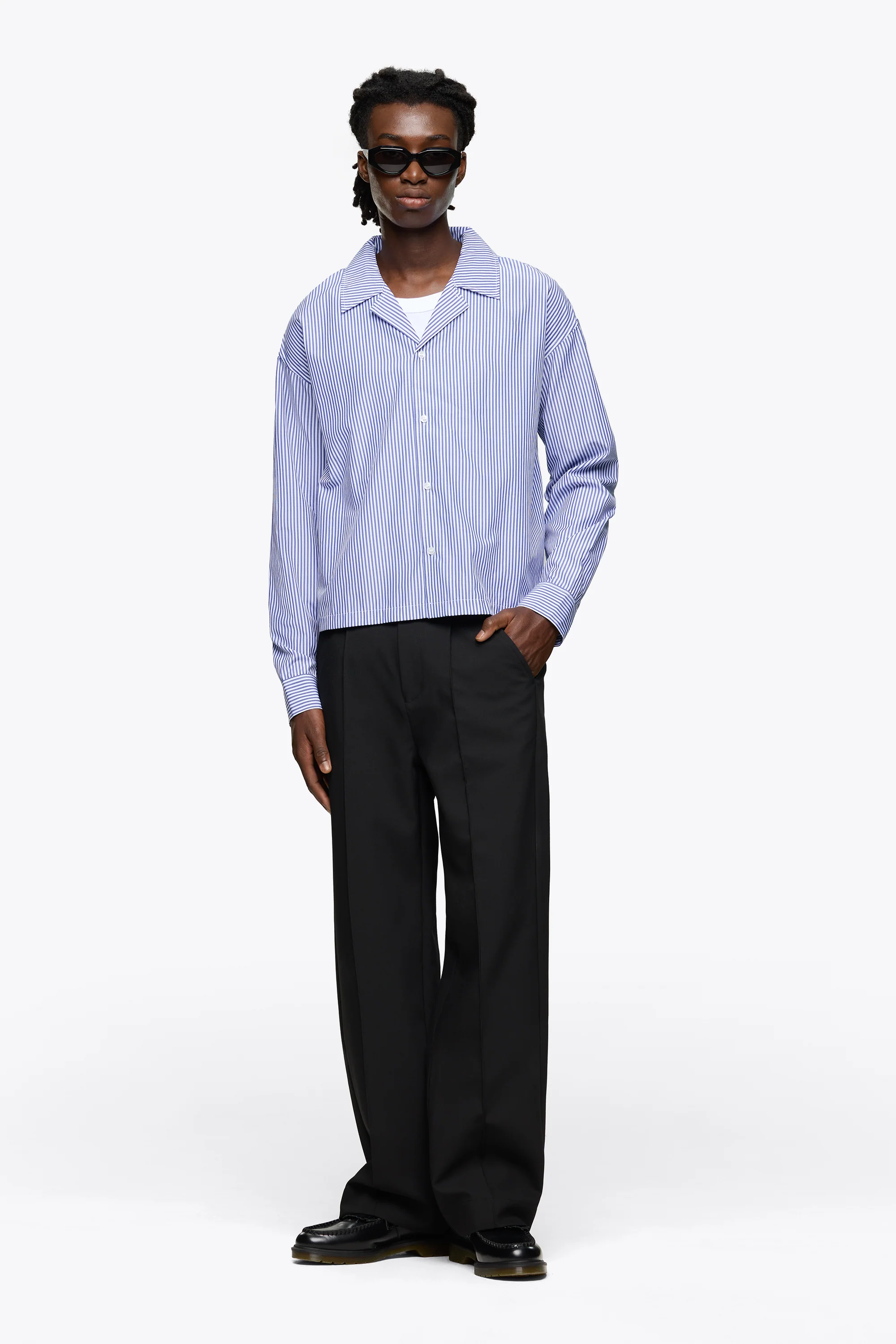 Thin Striped Shirt - Image 3