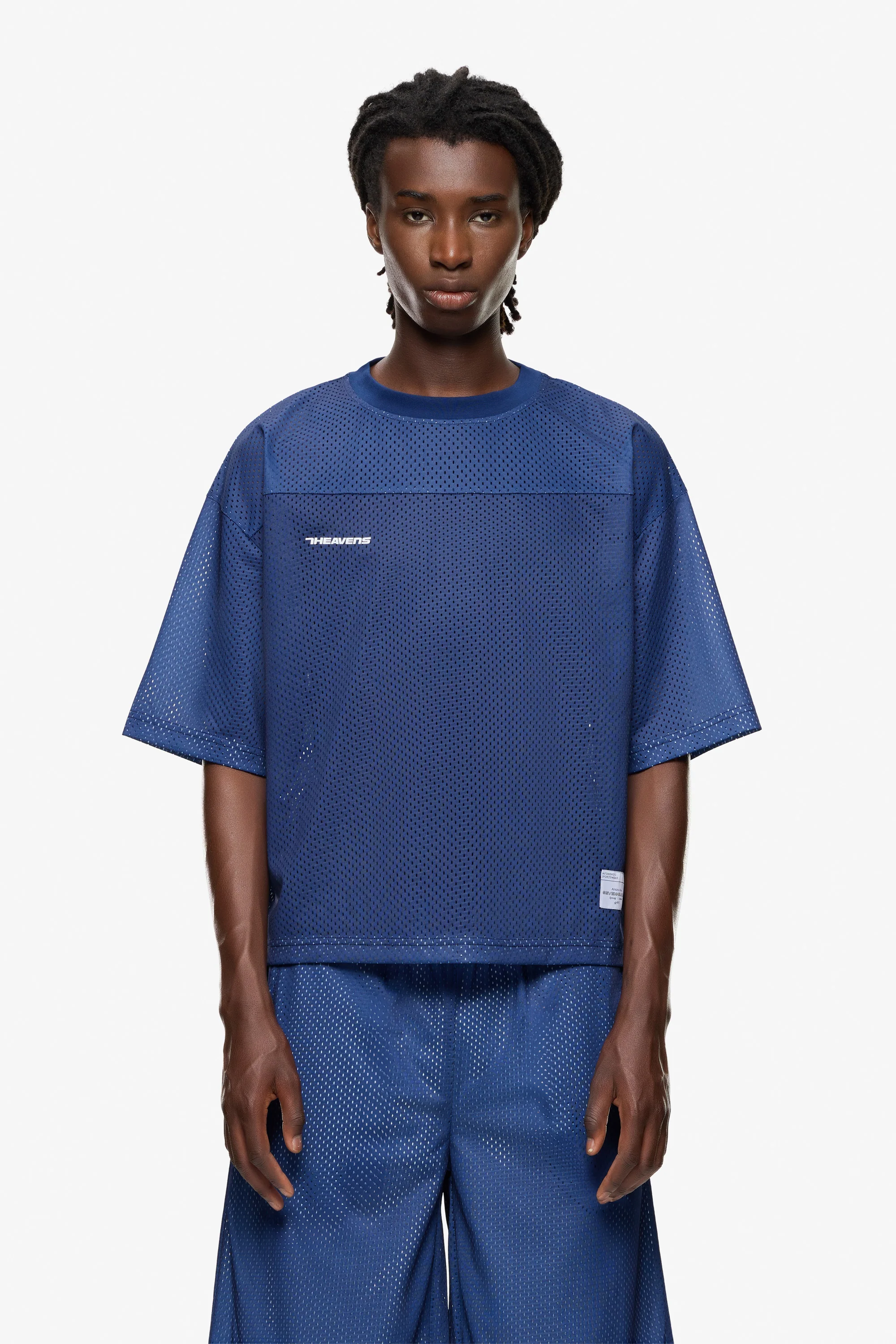 Mesh T-Shirt Navy / L