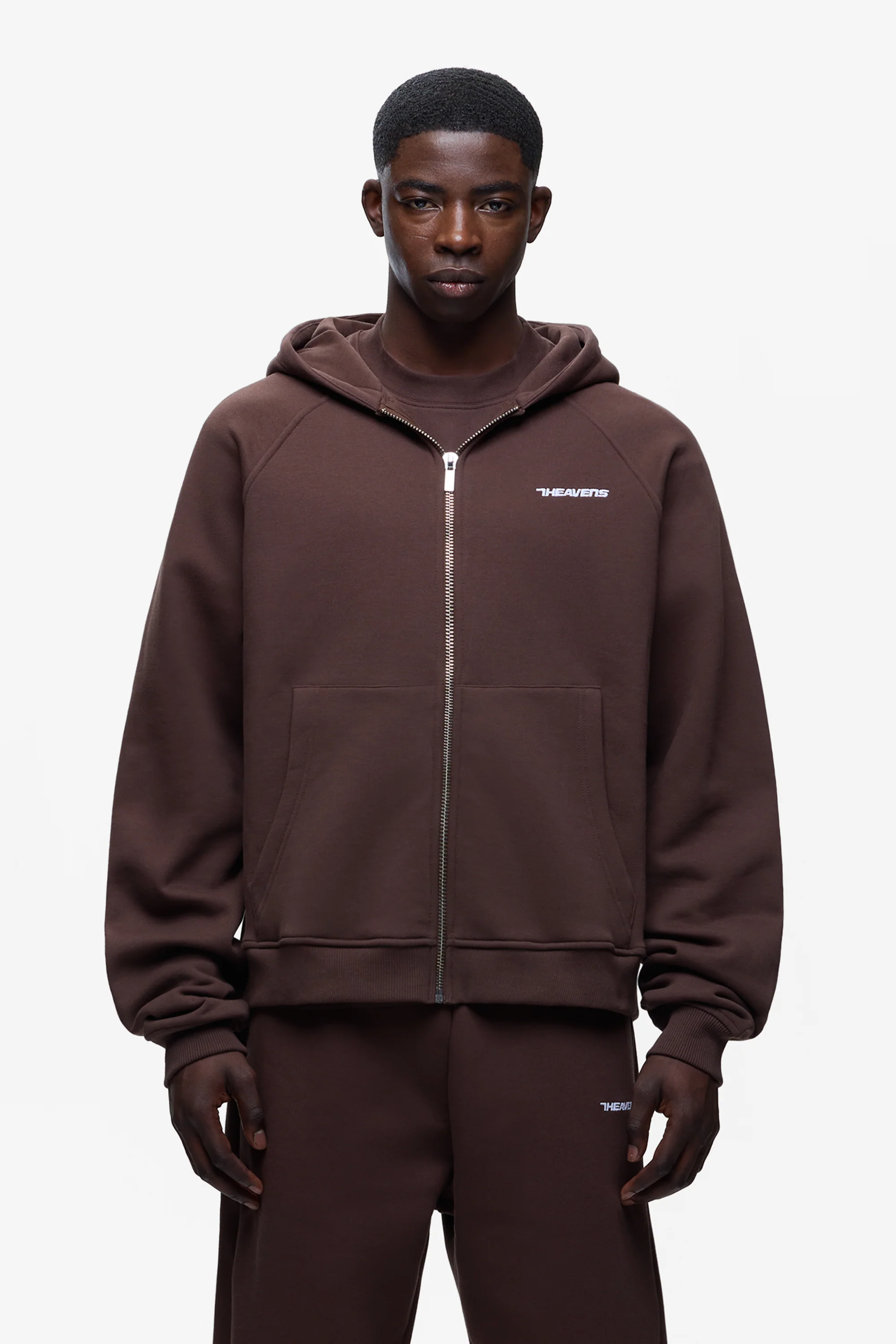 Logo Zip Hoodie