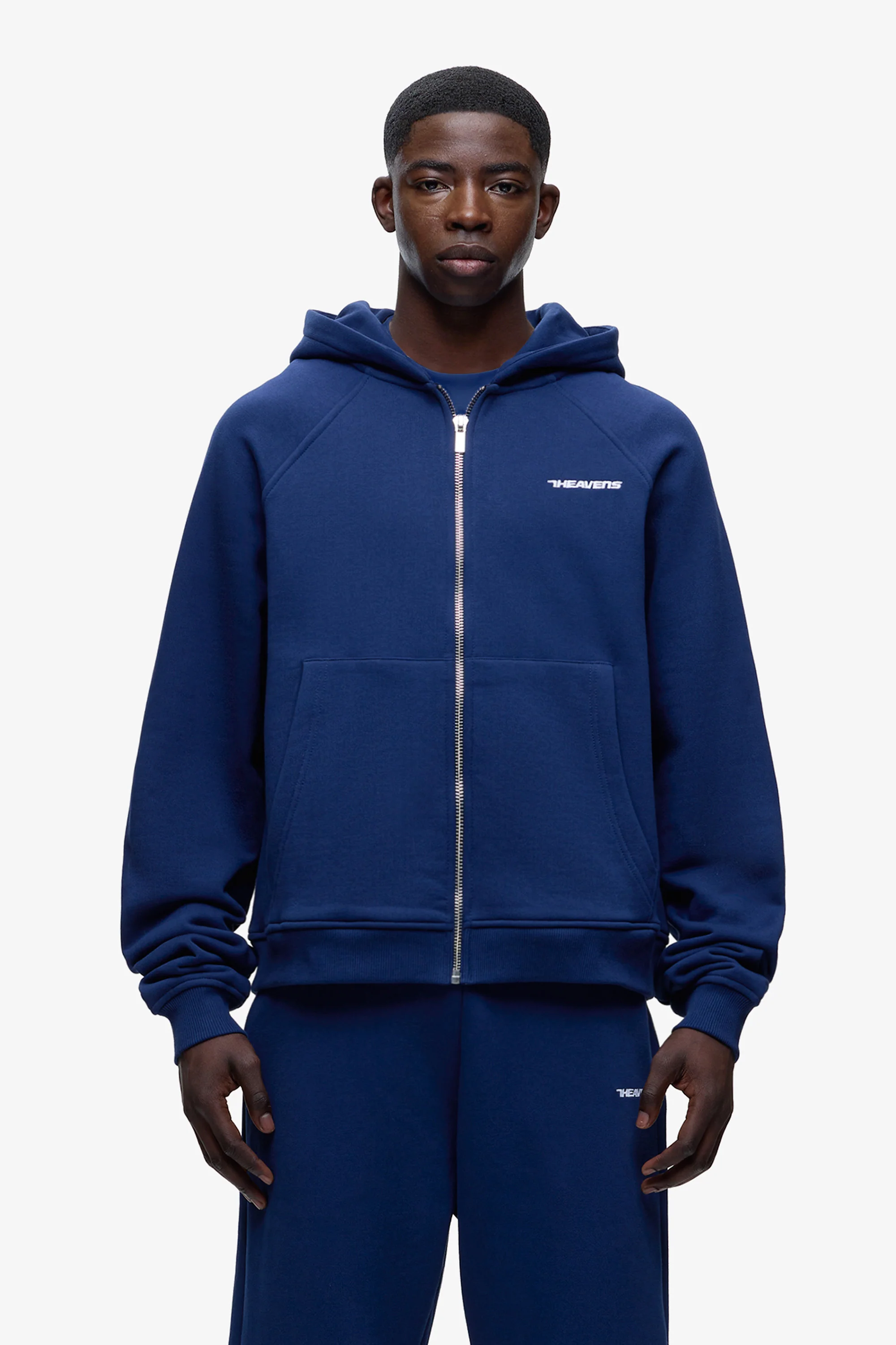 Logo Zip Hoodie