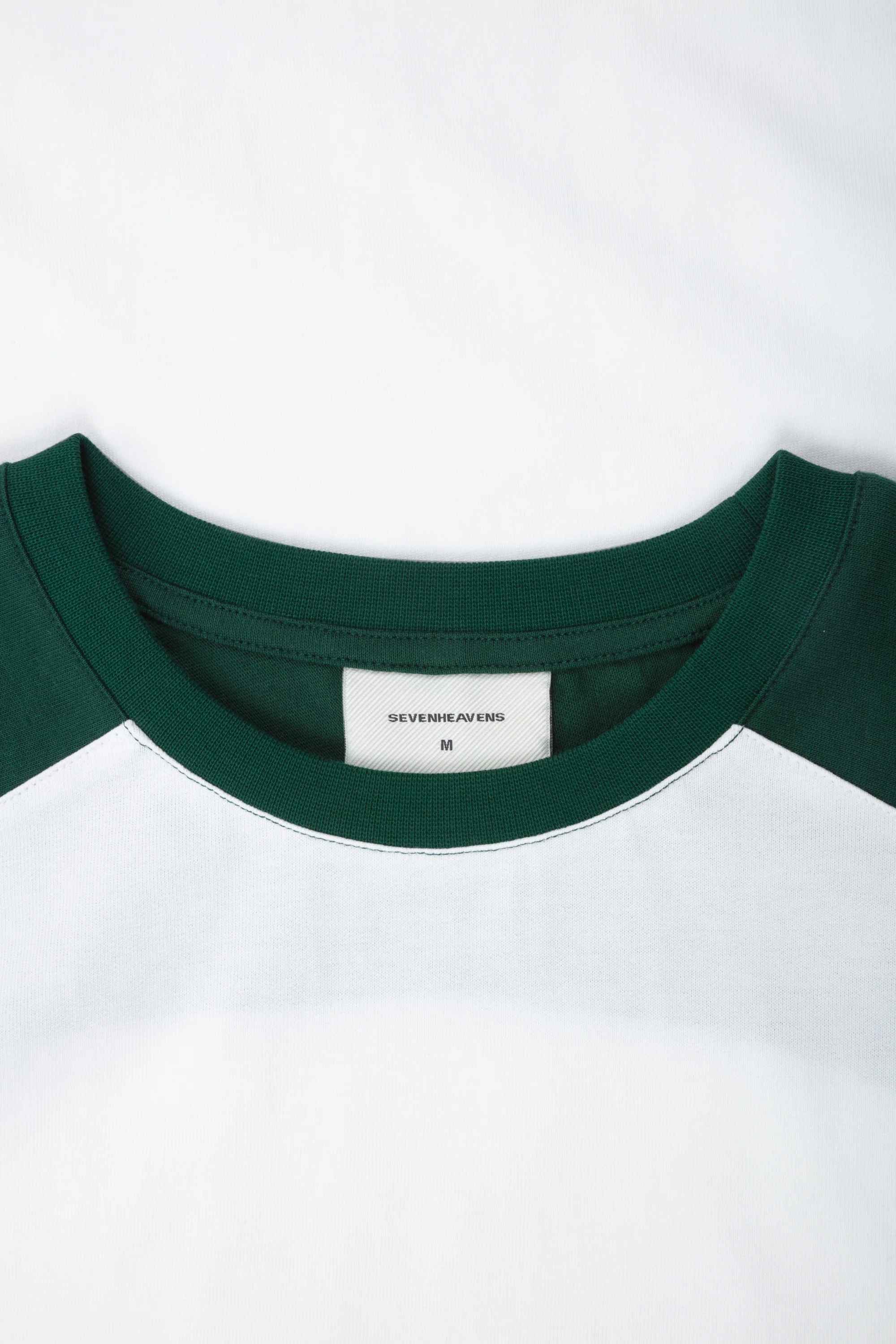 Script Two Tone Long Sleeve Forest Green / S - Image 4