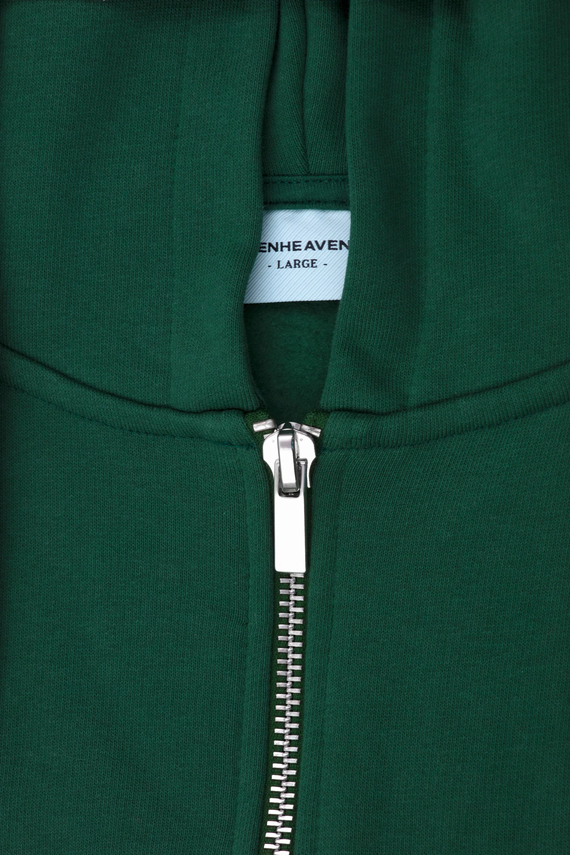 Heavy Blank Zip Hoodie - Image 7