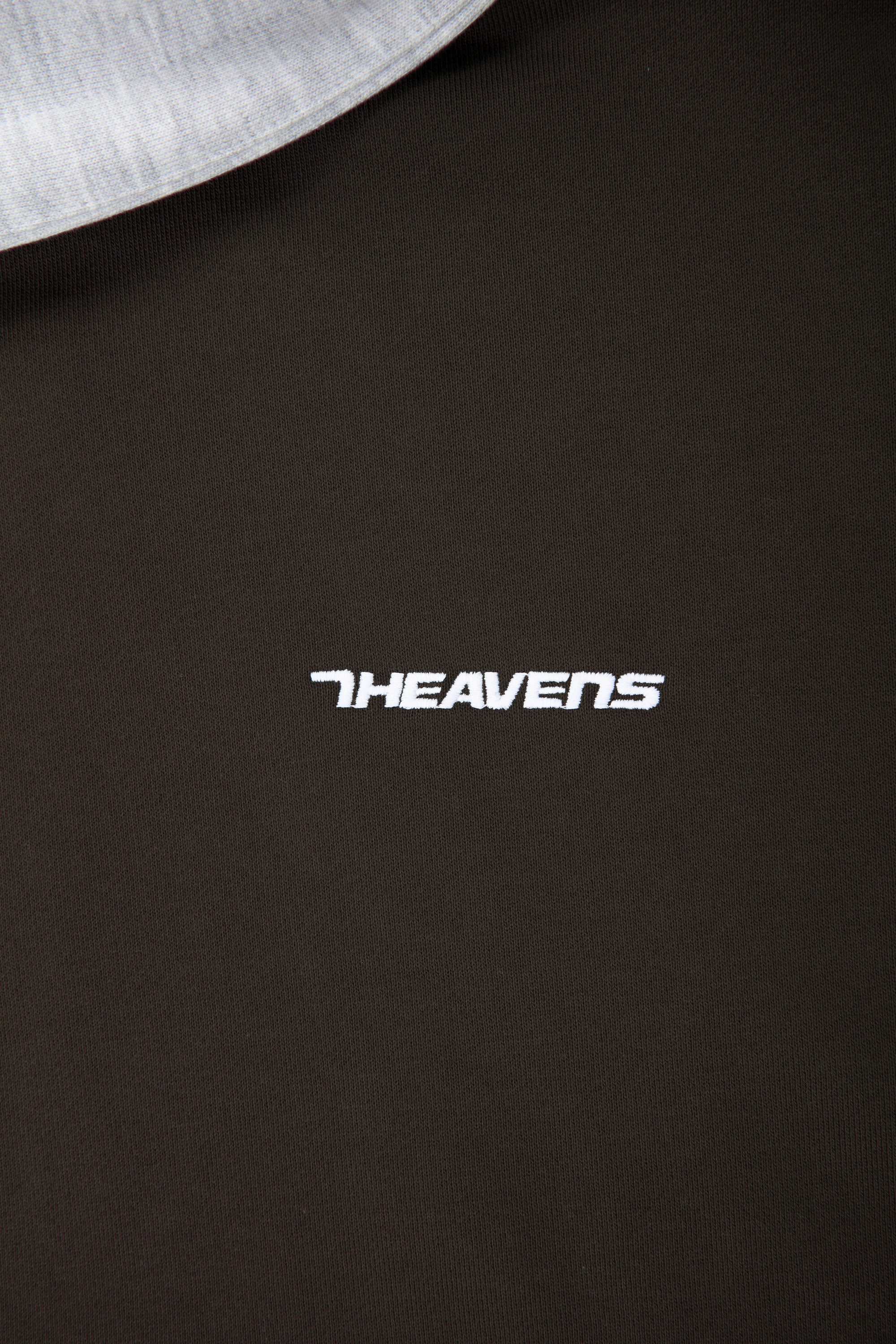 Two Tone Hoodie Dark Brown / S - Image 3