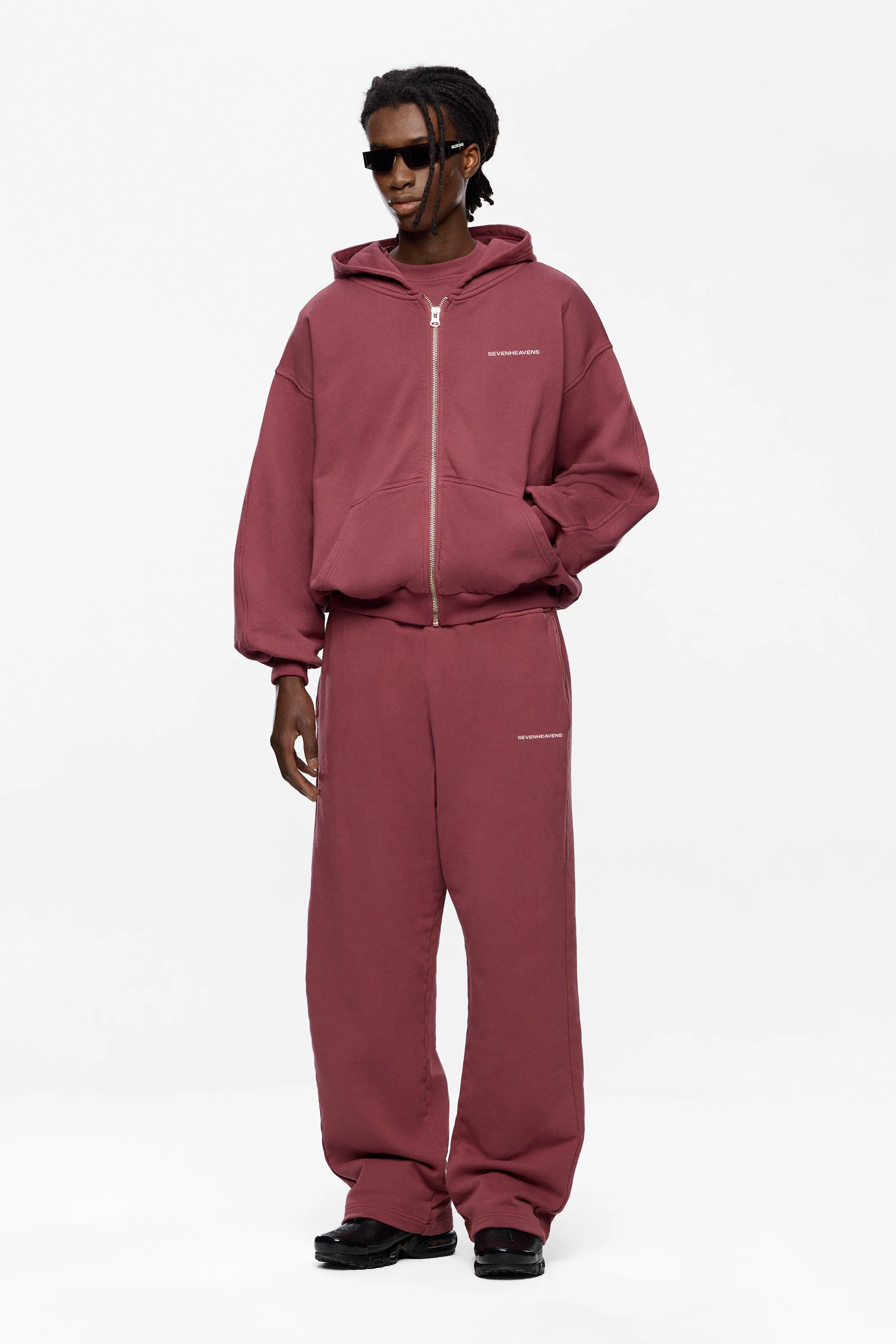 Washed Logo Zip Hoodie - Image 3