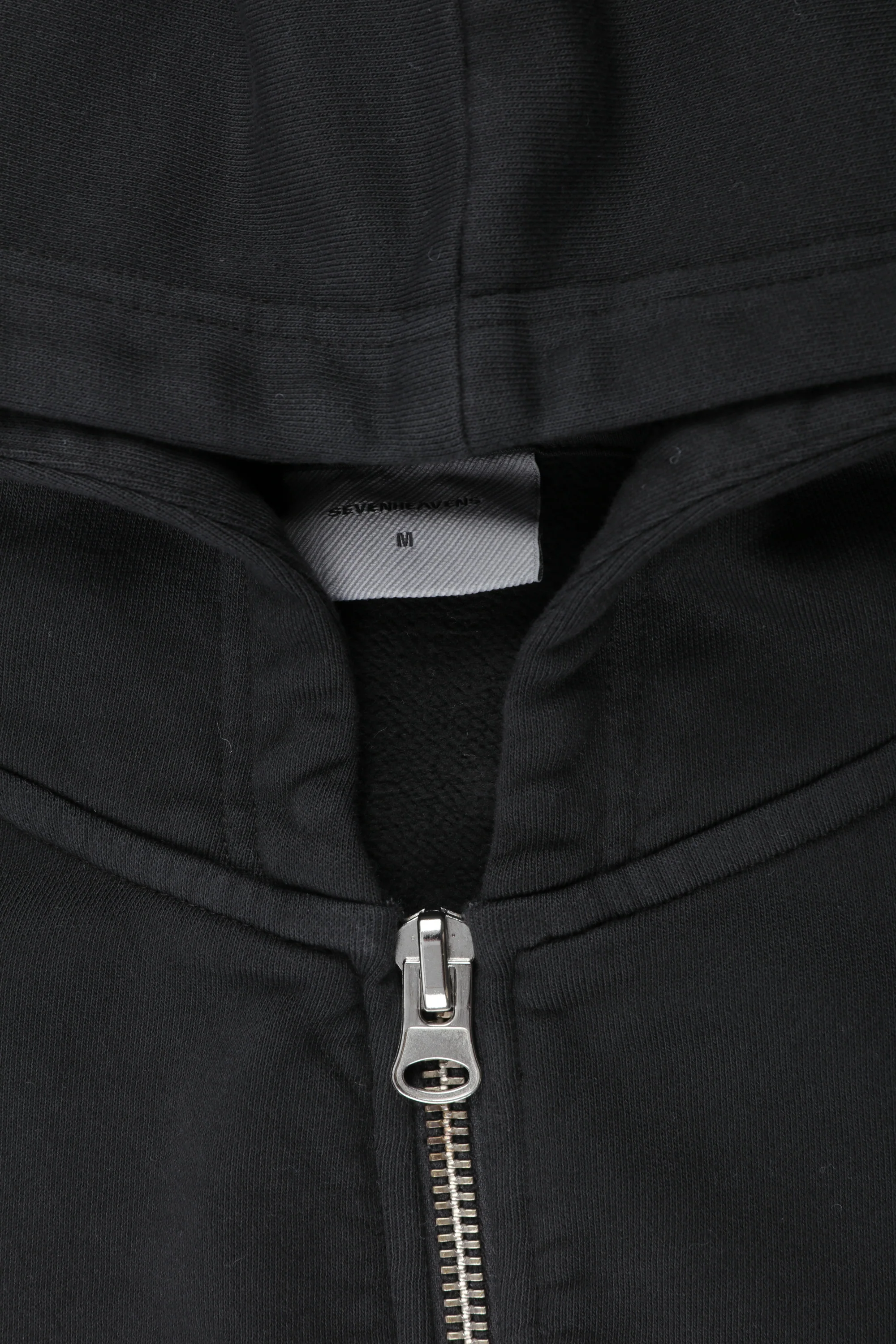 Washed Blank Zip Hoodie - Image 6