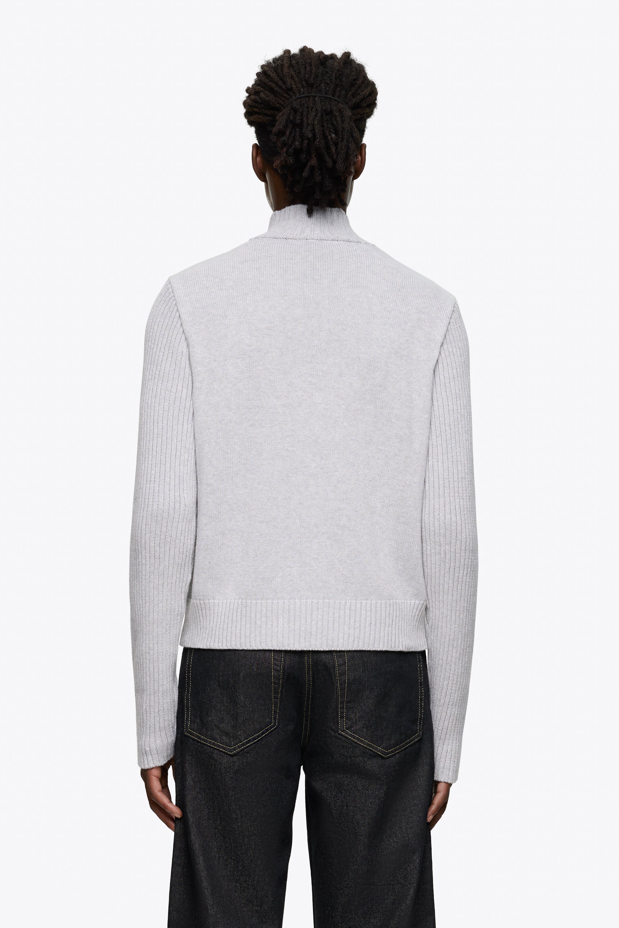 Slim Knit Jacket - Image 3