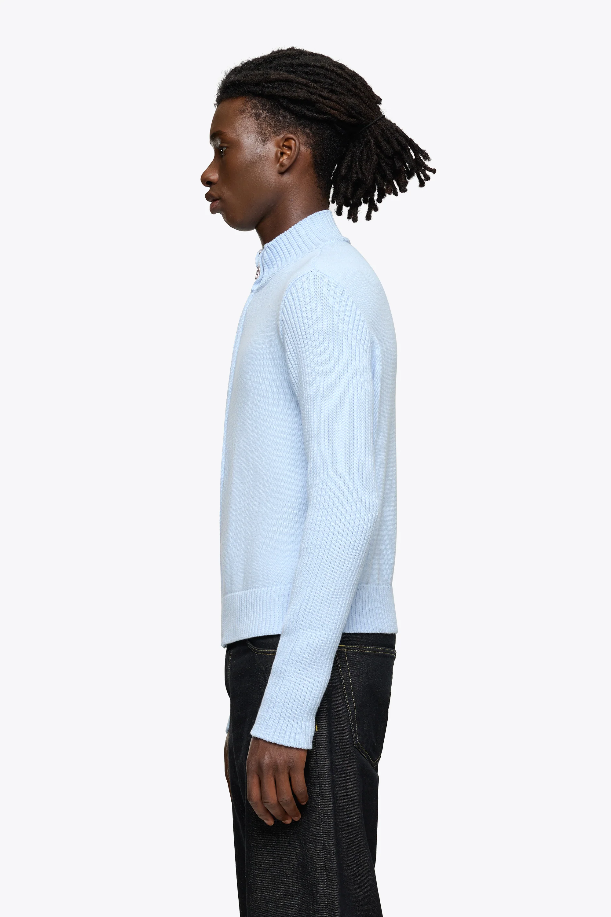 Slim Knit Jacket - Image 2