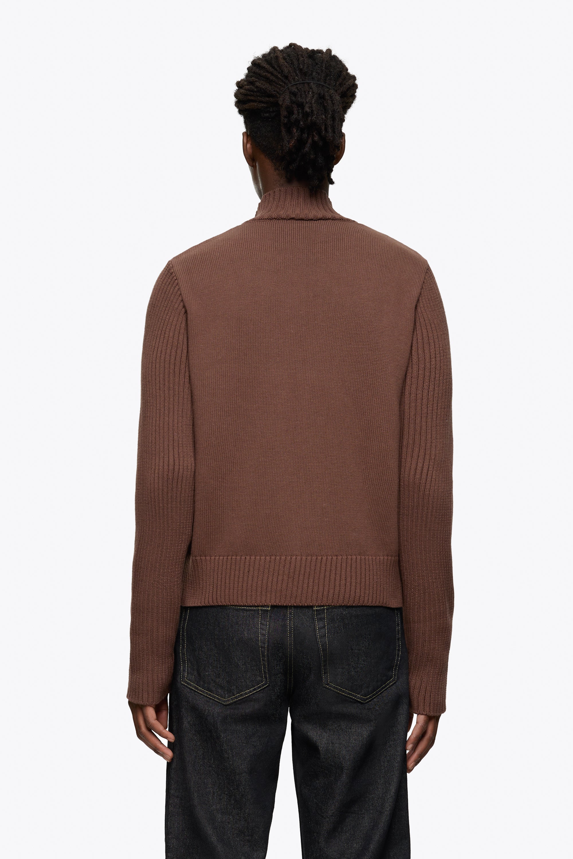 Slim Knit Jacket - Image 3