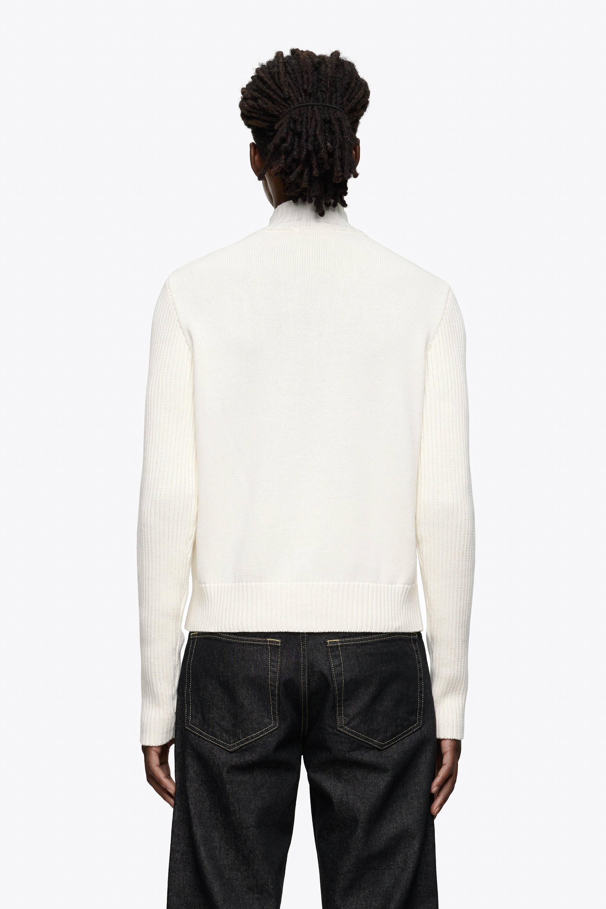 Slim Knit Jacket - Image 3